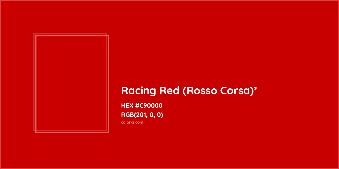 HEX #C90000 Color Name, Color Code, Palettes, Similar Paints, Images