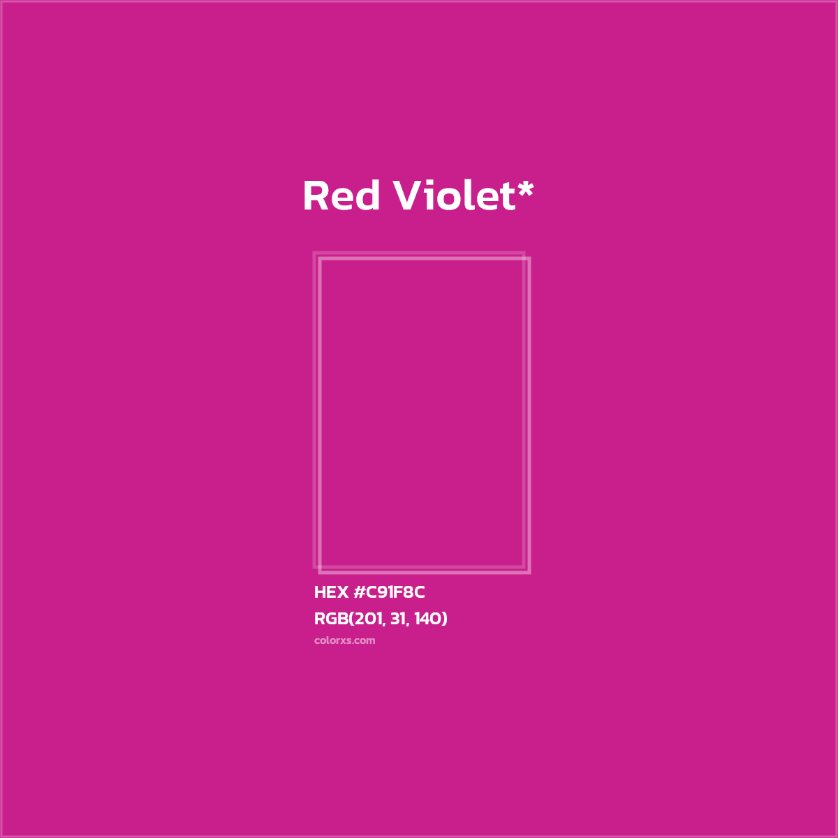 HEX #C91F8C Color Name, Color Code, Palettes, Similar Paints, Images