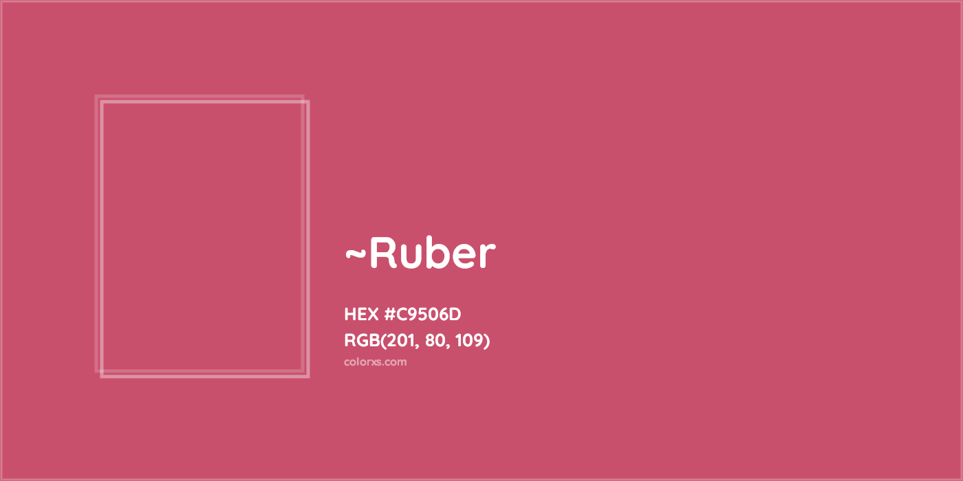 HEX #C9506D Color Name, Color Code, Palettes, Similar Paints, Images