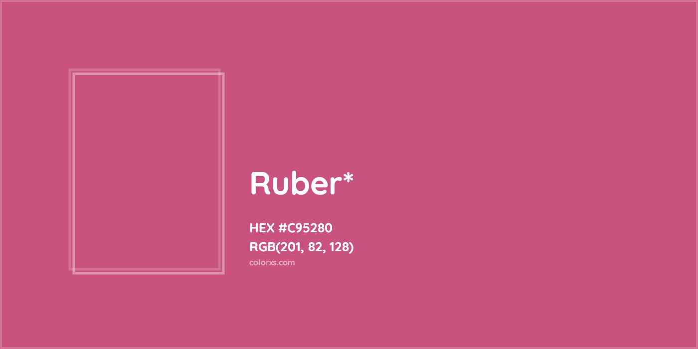 HEX #C95280 Color Name, Color Code, Palettes, Similar Paints, Images