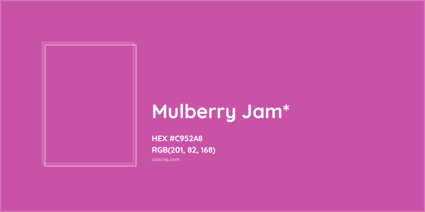 HEX #C952A8 Color Name, Color Code, Palettes, Similar Paints, Images