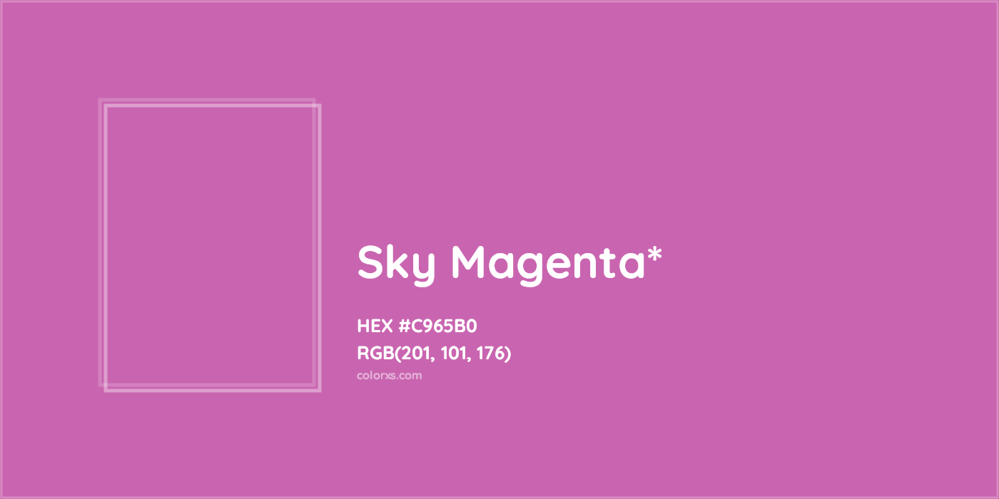 HEX #C965B0 Color Name, Color Code, Palettes, Similar Paints, Images