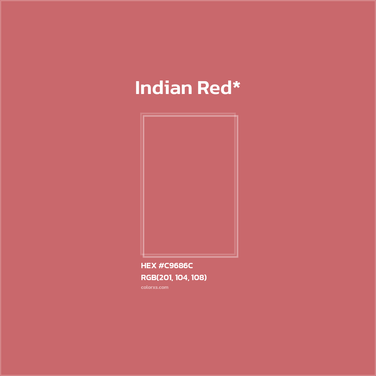HEX #C9686C Color Name, Color Code, Palettes, Similar Paints, Images