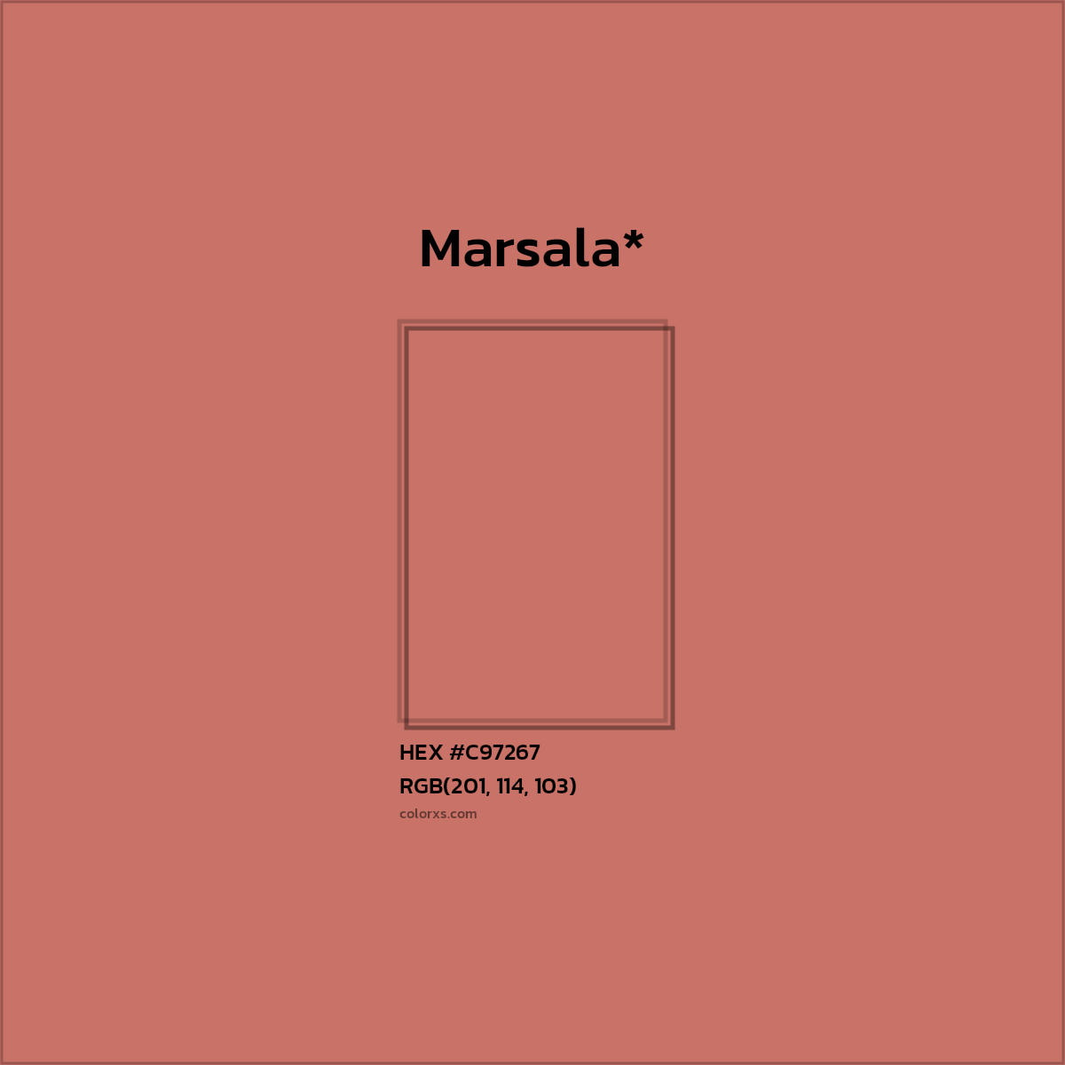 HEX #C97267 Color Name, Color Code, Palettes, Similar Paints, Images