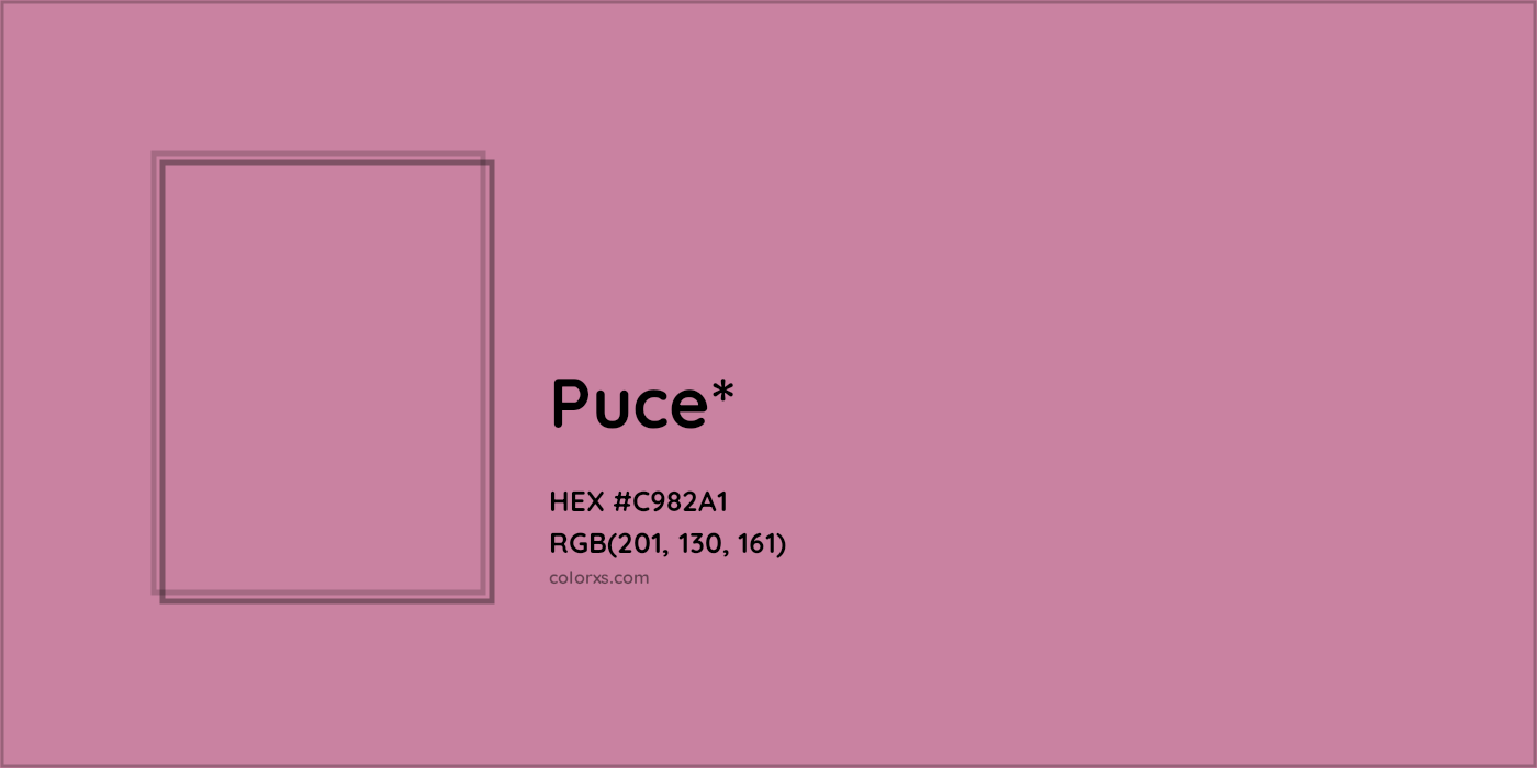 HEX #C982A1 Color Name, Color Code, Palettes, Similar Paints, Images
