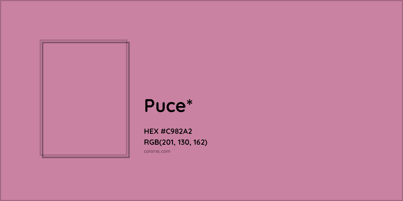 HEX #C982A2 Color Name, Color Code, Palettes, Similar Paints, Images