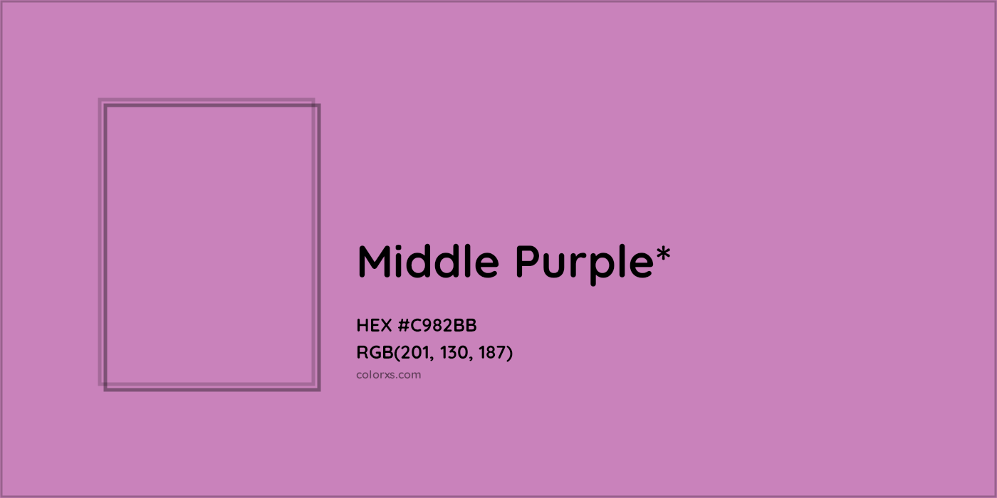 HEX #C982BB Color Name, Color Code, Palettes, Similar Paints, Images