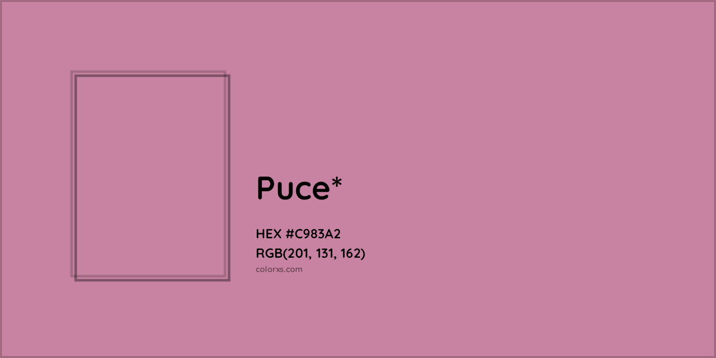HEX #C983A2 Color Name, Color Code, Palettes, Similar Paints, Images