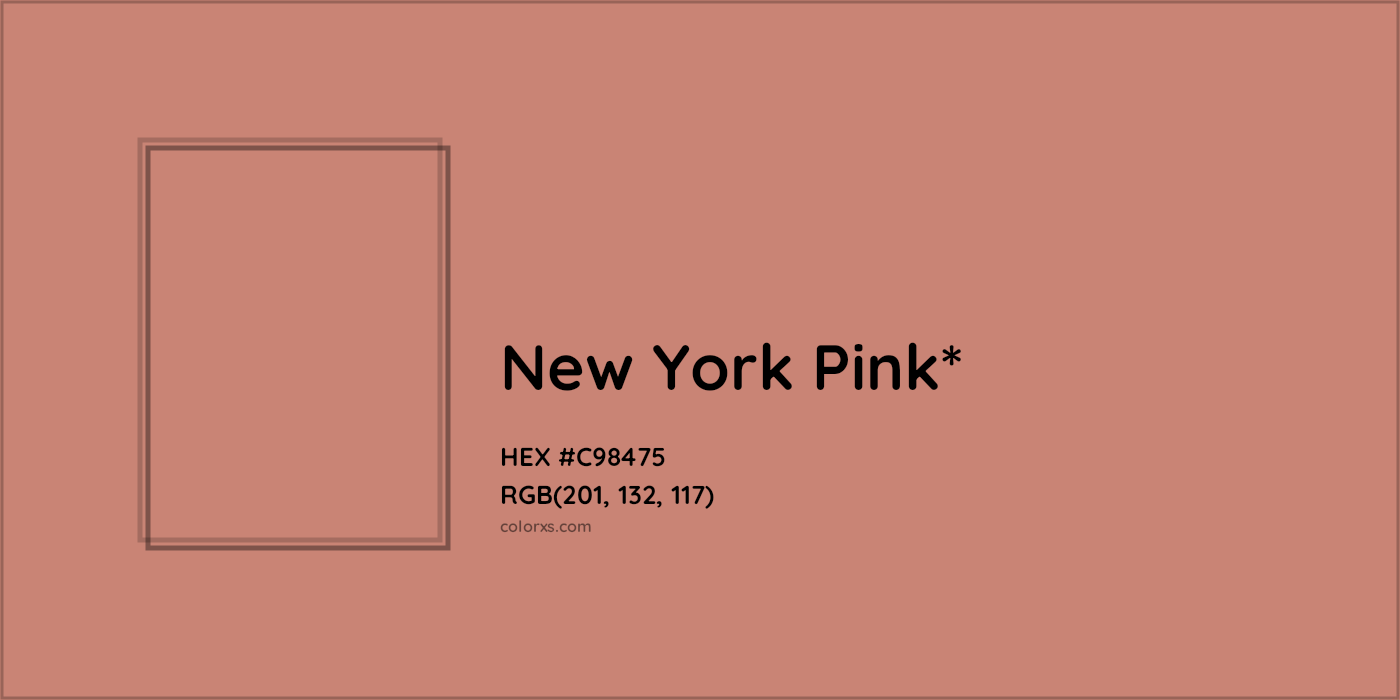 HEX #C98475 Color Name, Color Code, Palettes, Similar Paints, Images