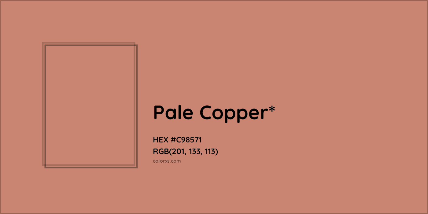 HEX #C98571 Color Name, Color Code, Palettes, Similar Paints, Images