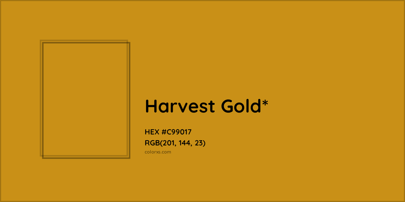 HEX #C99017 Color Name, Color Code, Palettes, Similar Paints, Images