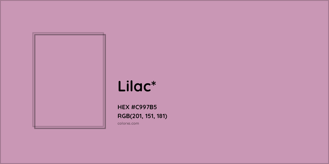 HEX #C997B5 Color Name, Color Code, Palettes, Similar Paints, Images