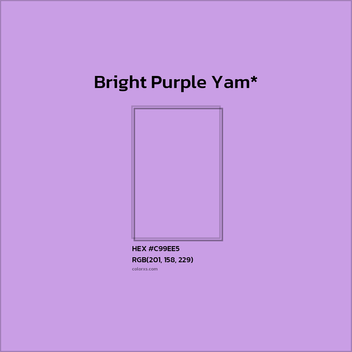 HEX #C99EE5 Color Name, Color Code, Palettes, Similar Paints, Images