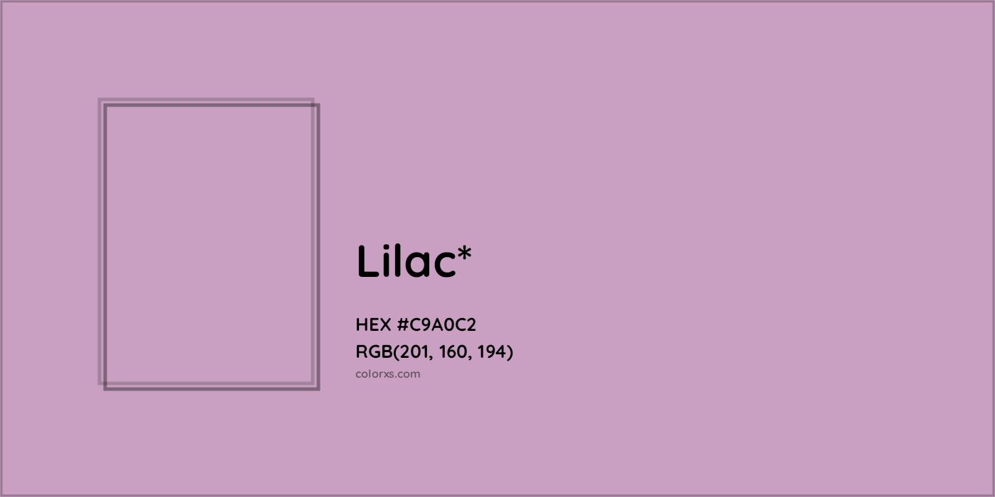 HEX #C9A0C2 Color Name, Color Code, Palettes, Similar Paints, Images