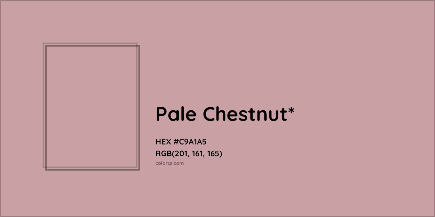 HEX #C9A1A5 Color Name, Color Code, Palettes, Similar Paints, Images