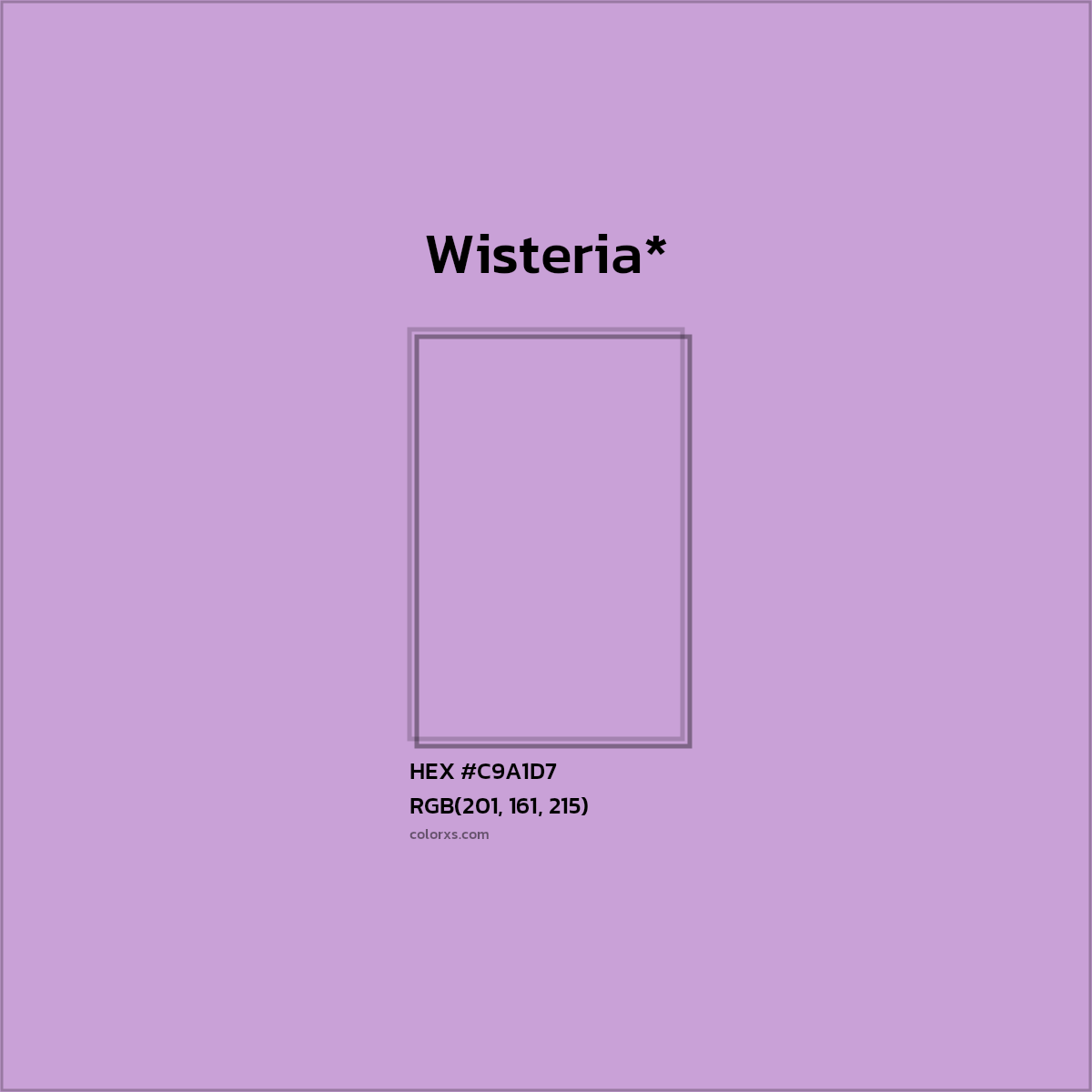 HEX #C9A1D7 Color Name, Color Code, Palettes, Similar Paints, Images
