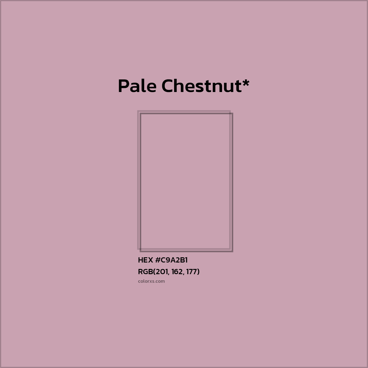 HEX #C9A2B1 Color Name, Color Code, Palettes, Similar Paints, Images