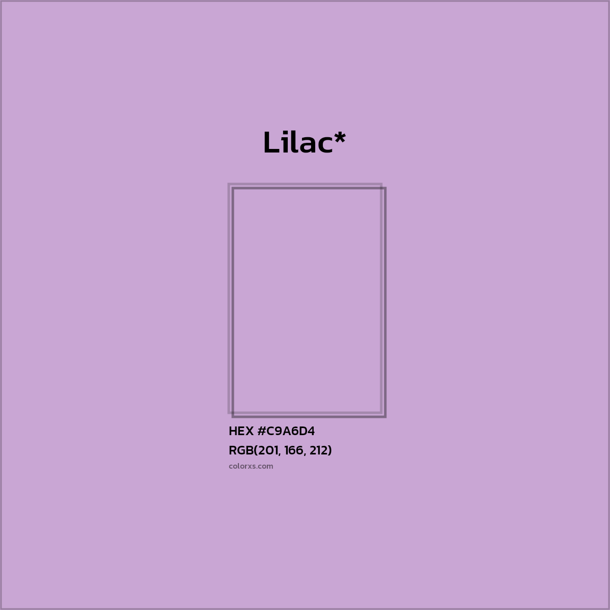 HEX #C9A6D4 Color Name, Color Code, Palettes, Similar Paints, Images