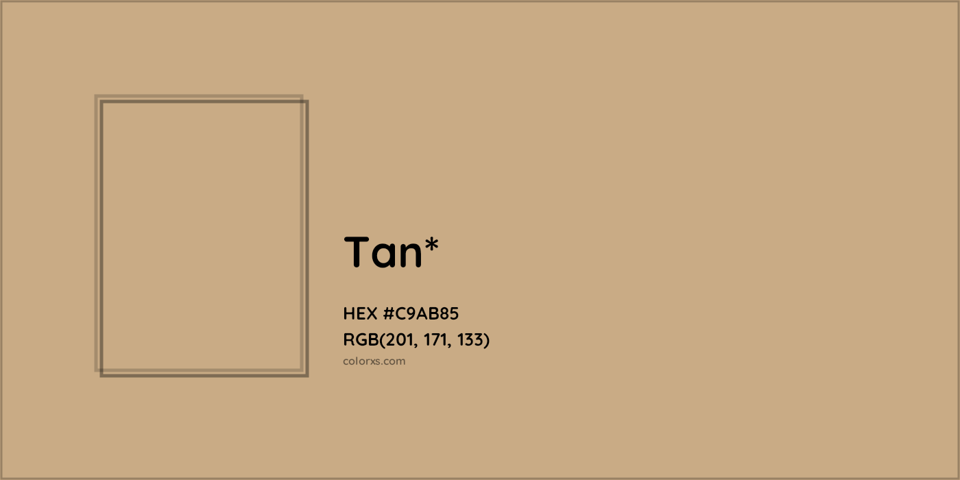 HEX #C9AB85 Color Name, Color Code, Palettes, Similar Paints, Images