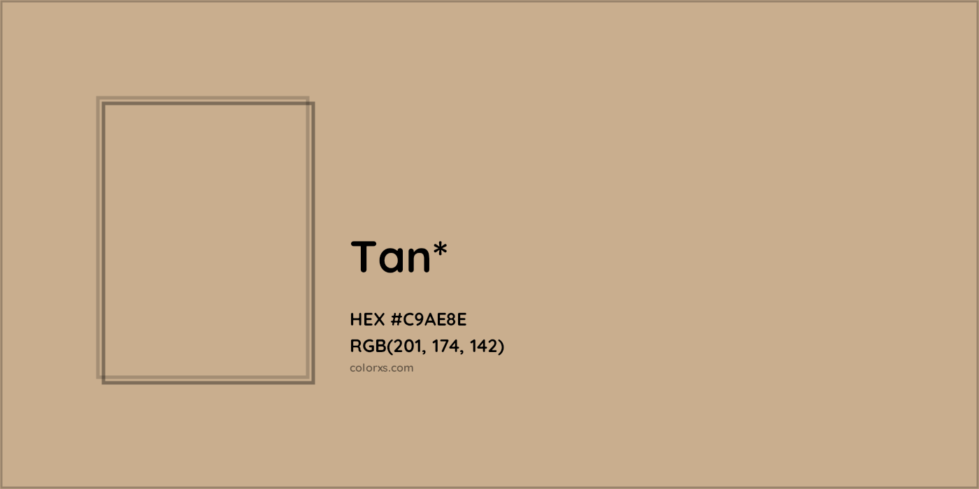HEX #C9AE8E Color Name, Color Code, Palettes, Similar Paints, Images