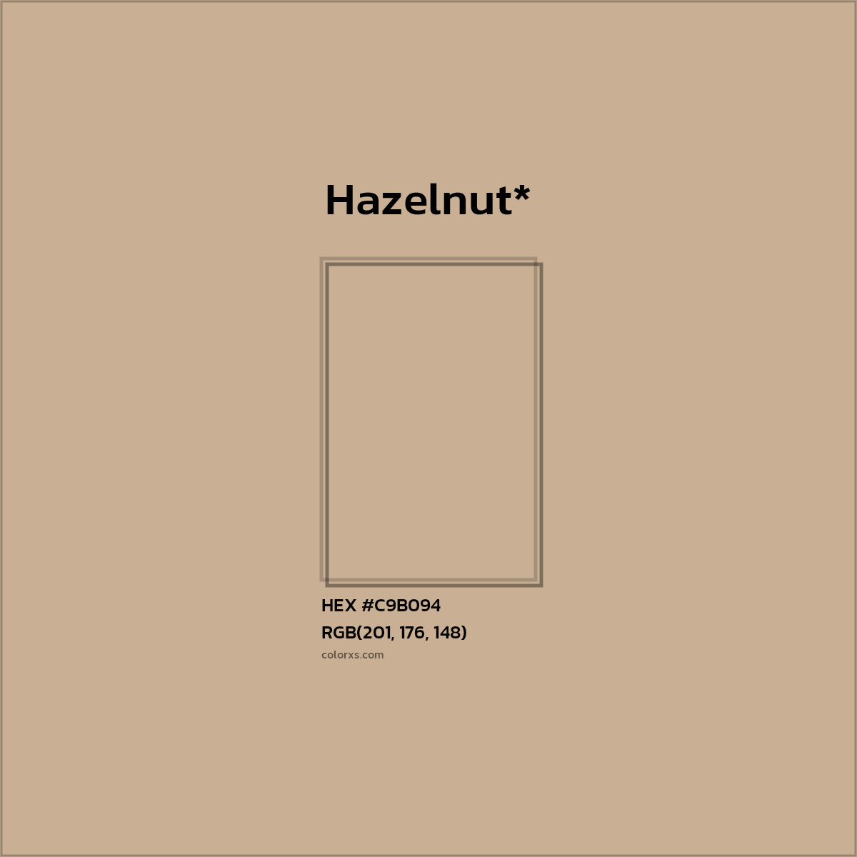 HEX #C9B094 Color Name, Color Code, Palettes, Similar Paints, Images