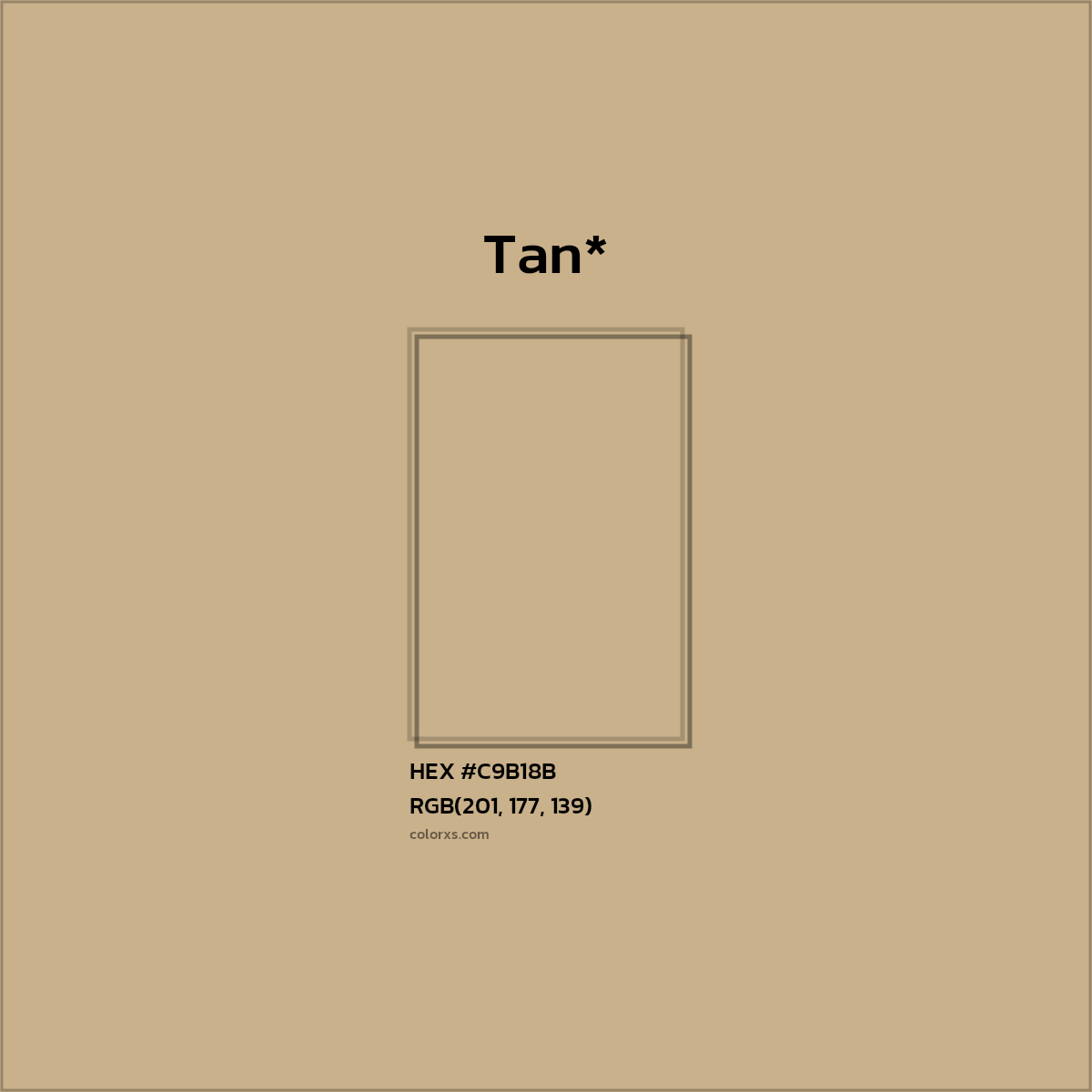 HEX #C9B18B Color Name, Color Code, Palettes, Similar Paints, Images