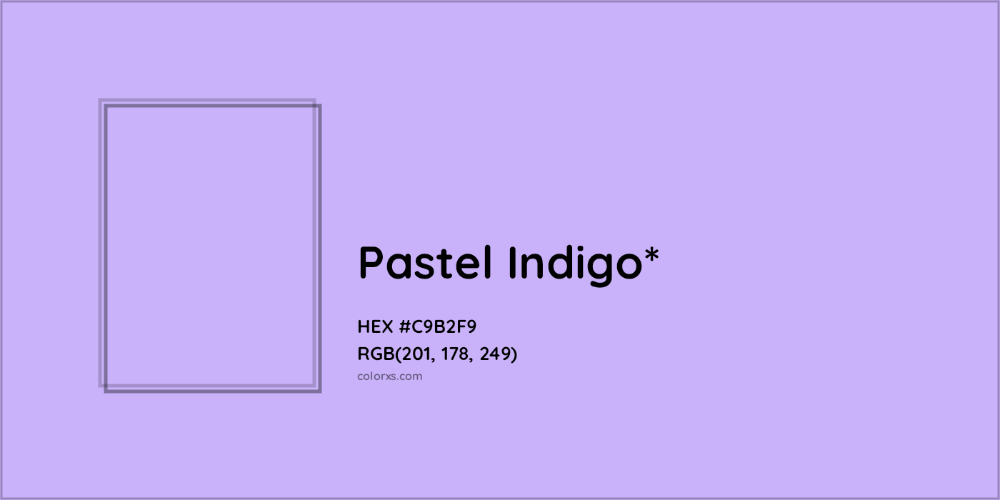 HEX #C9B2F9 Color Name, Color Code, Palettes, Similar Paints, Images