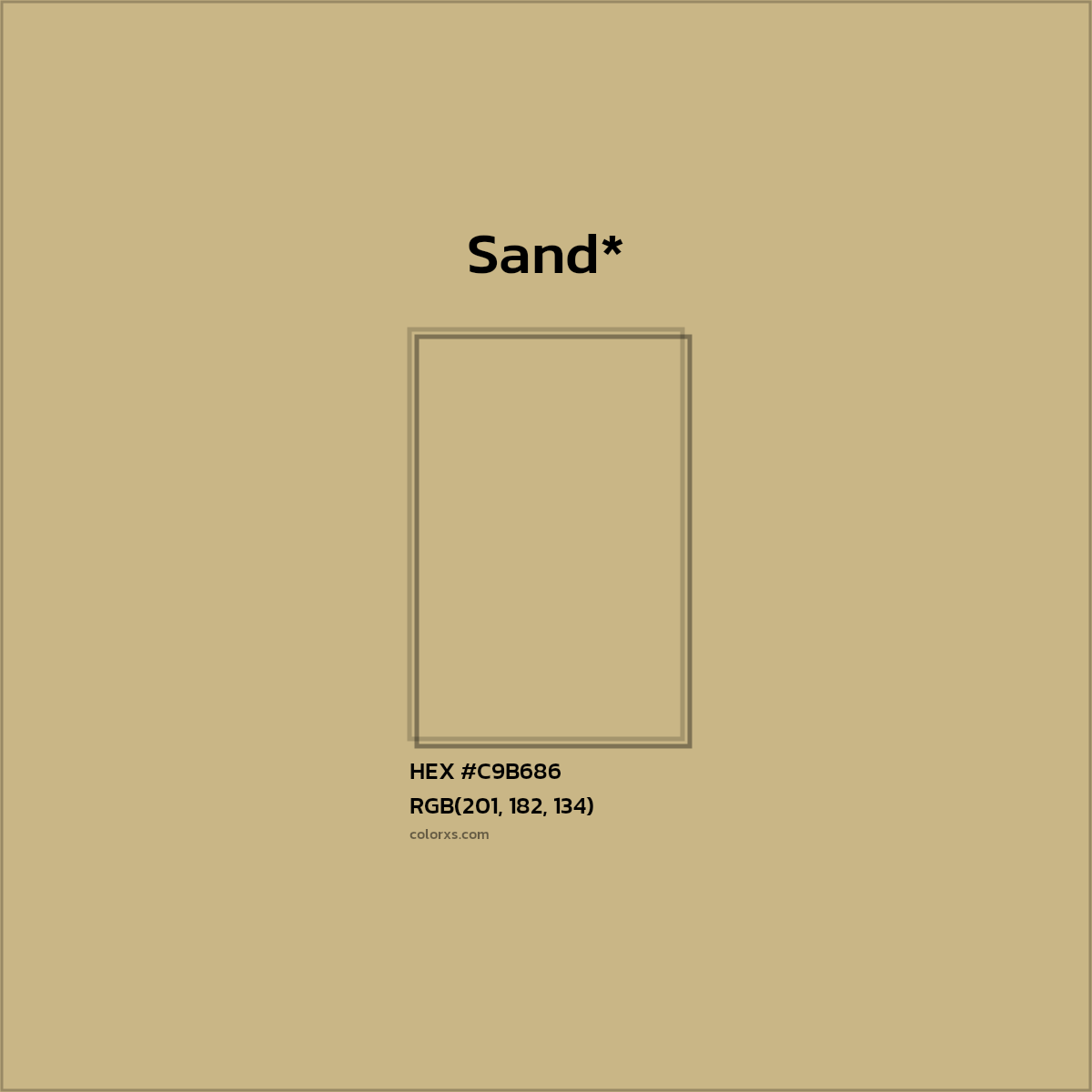 HEX #C9B686 Color Name, Color Code, Palettes, Similar Paints, Images