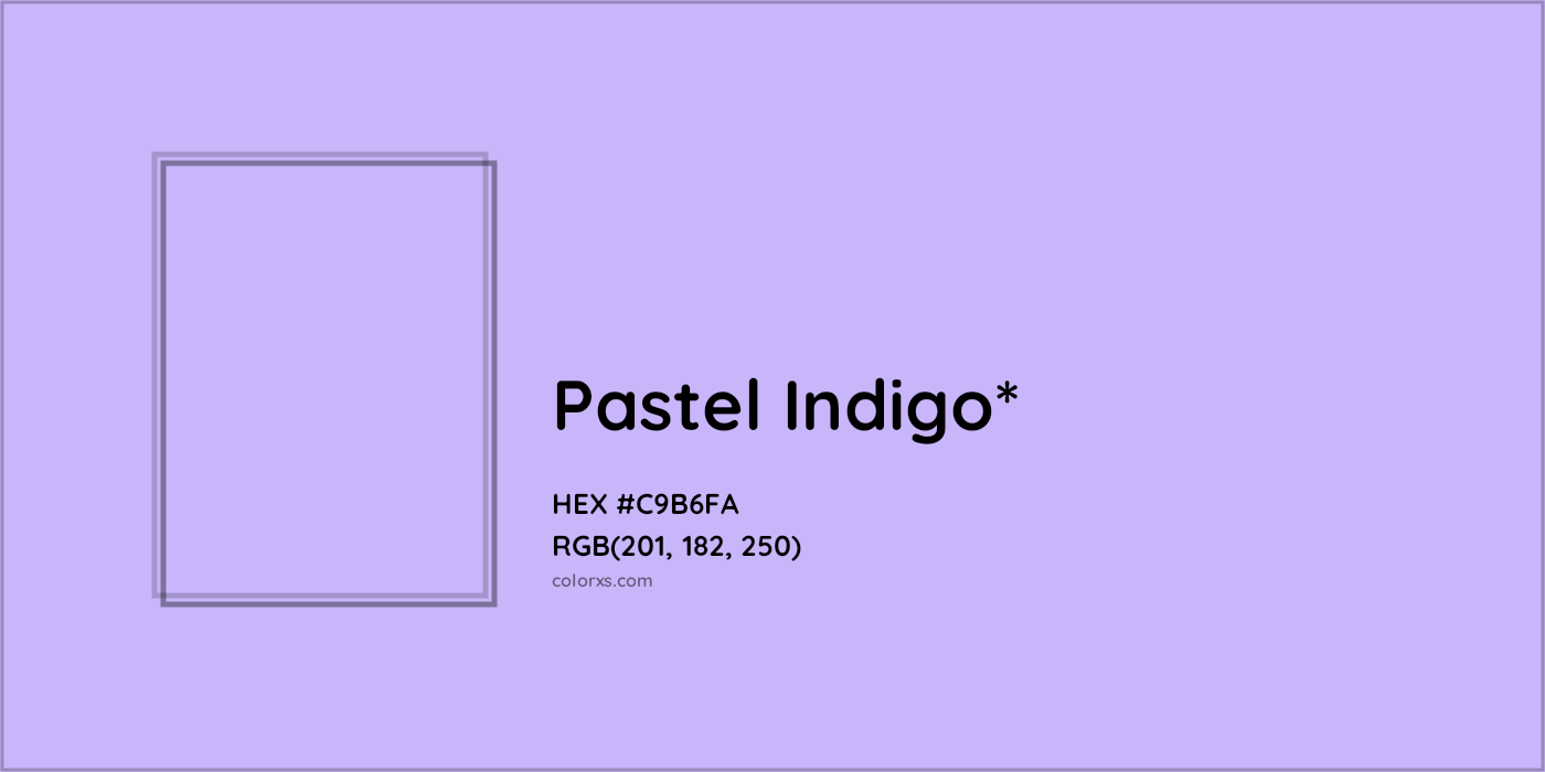 HEX #C9B6FA Color Name, Color Code, Palettes, Similar Paints, Images