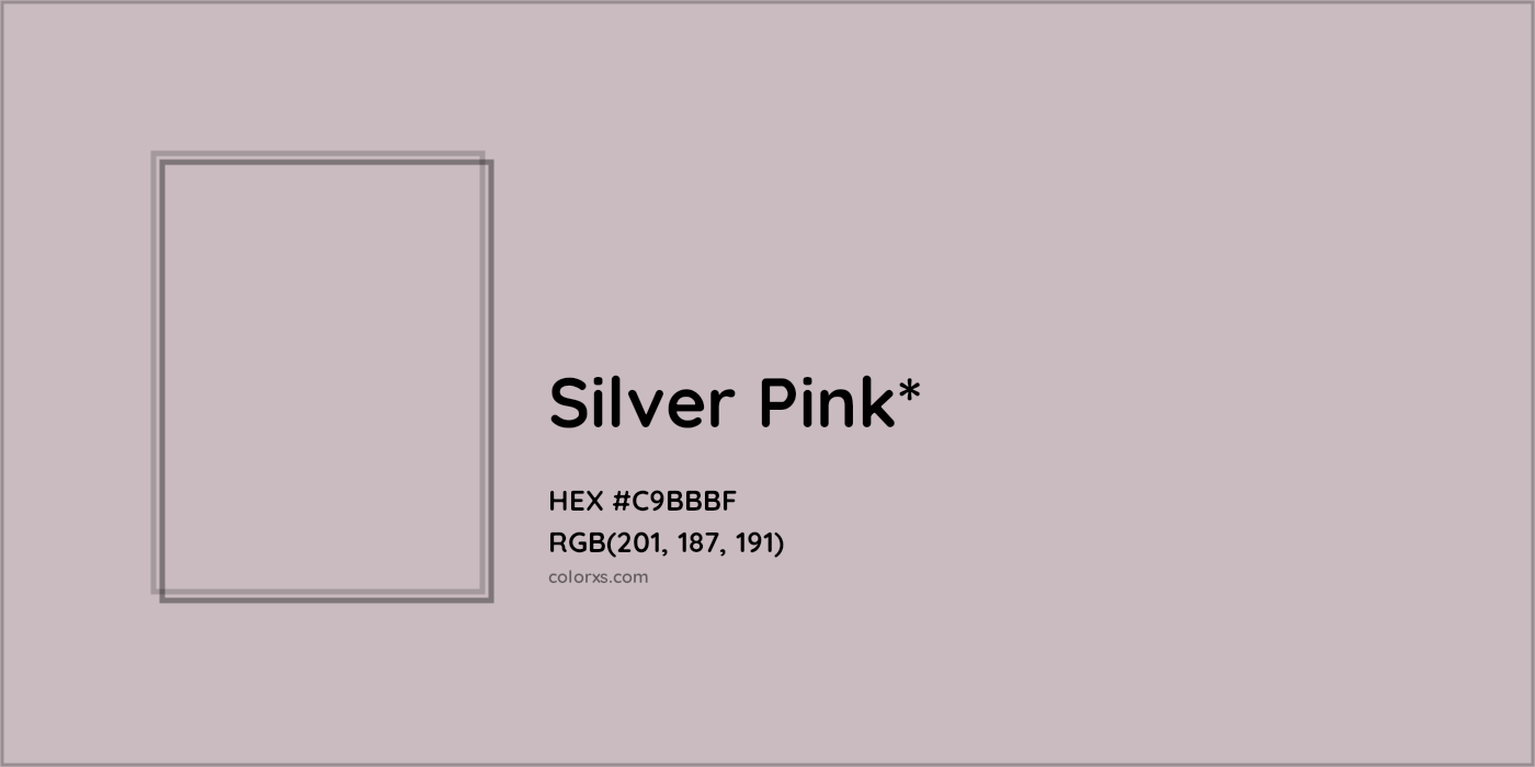 HEX #C9BBBF Color Name, Color Code, Palettes, Similar Paints, Images