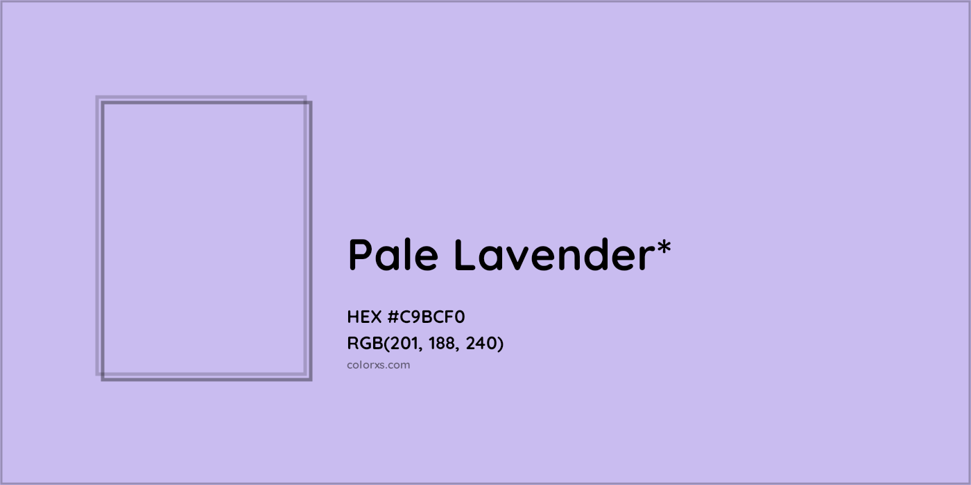 HEX #C9BCF0 Color Name, Color Code, Palettes, Similar Paints, Images