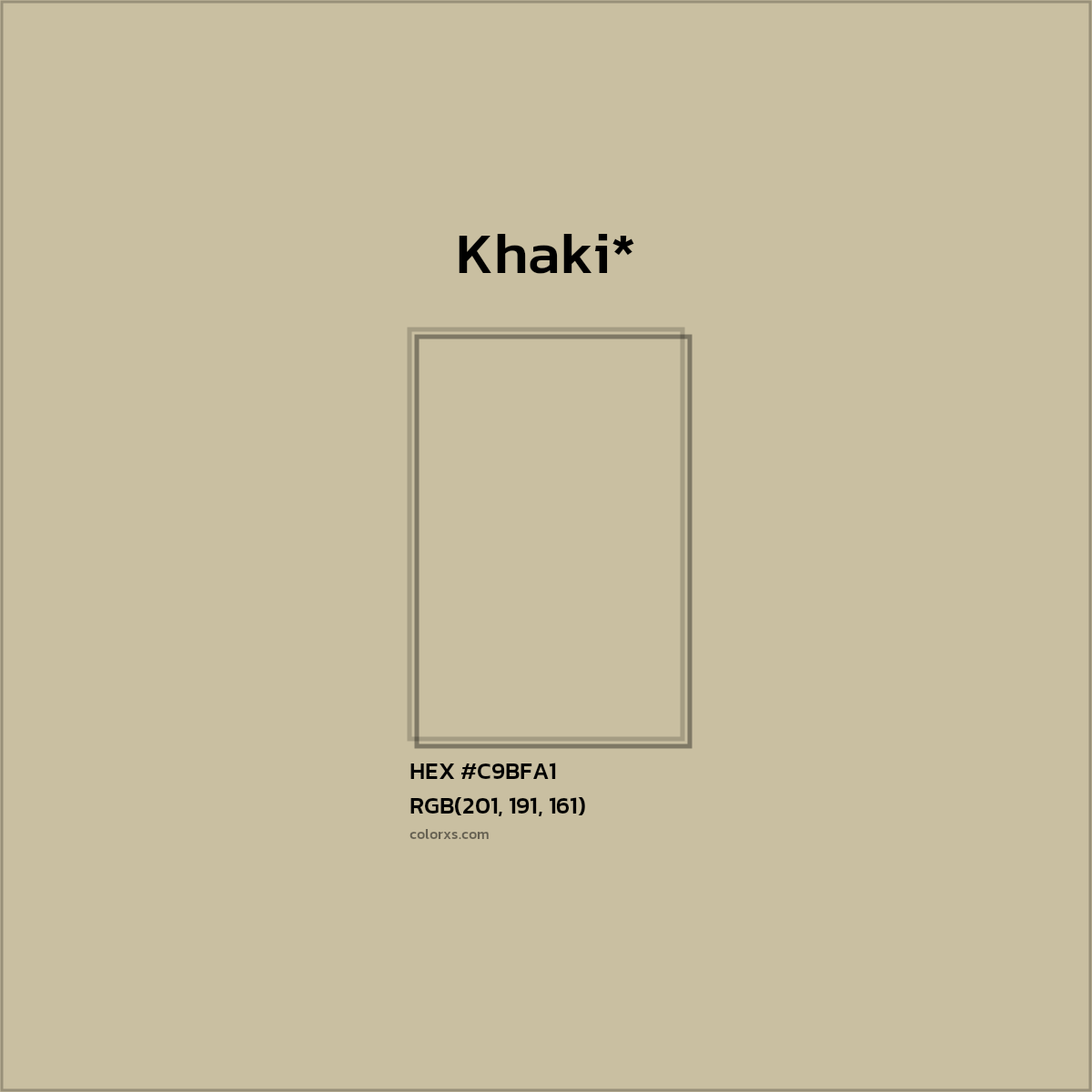 HEX #C9BFA1 Color Name, Color Code, Palettes, Similar Paints, Images