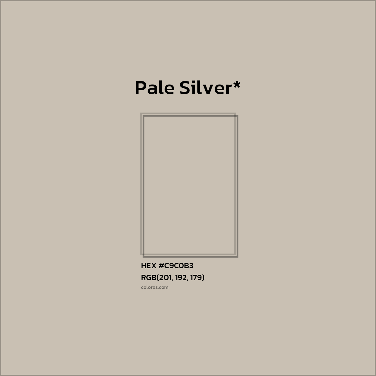 HEX #C9C0B3 Color Name, Color Code, Palettes, Similar Paints, Images