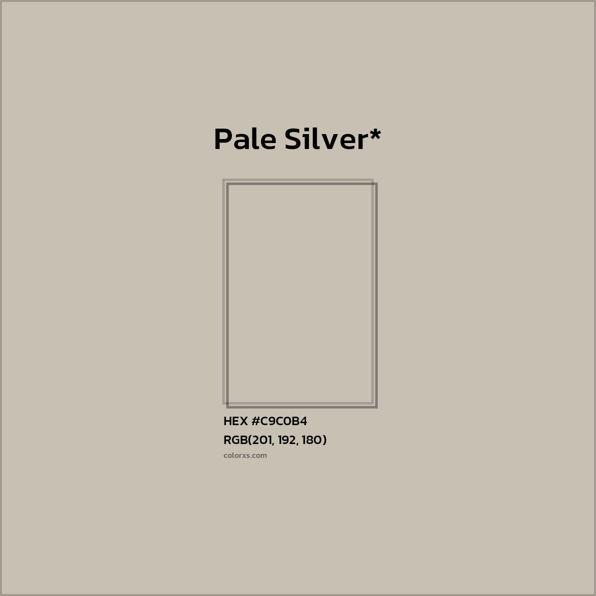 HEX #C9C0B4 Color Name, Color Code, Palettes, Similar Paints, Images