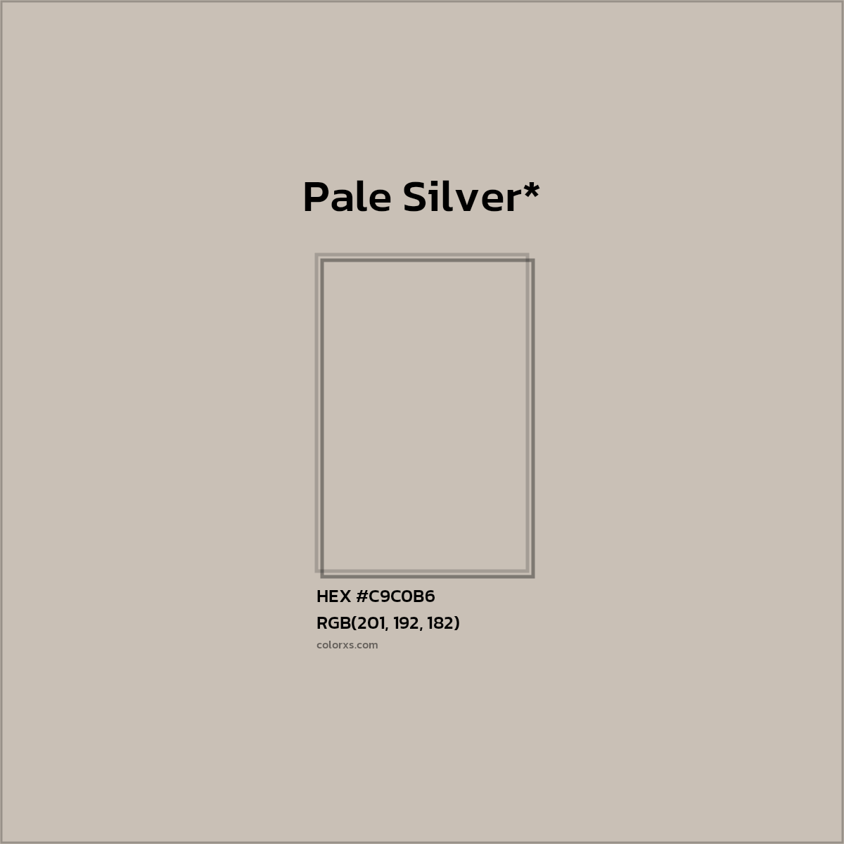 HEX #C9C0B6 Color Name, Color Code, Palettes, Similar Paints, Images
