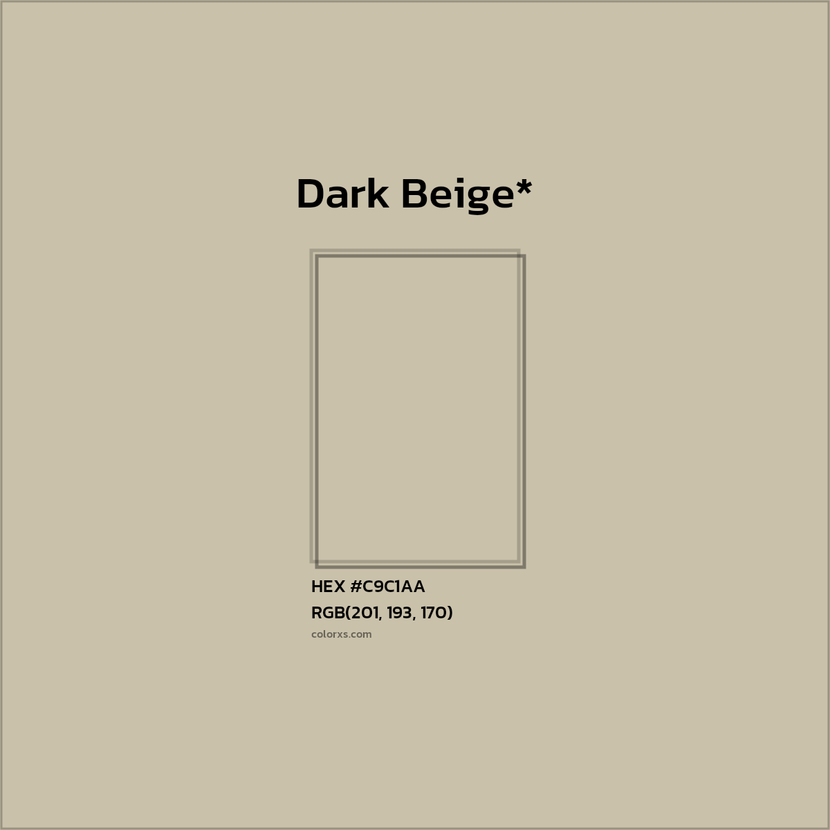 HEX #C9C1AA Color Name, Color Code, Palettes, Similar Paints, Images