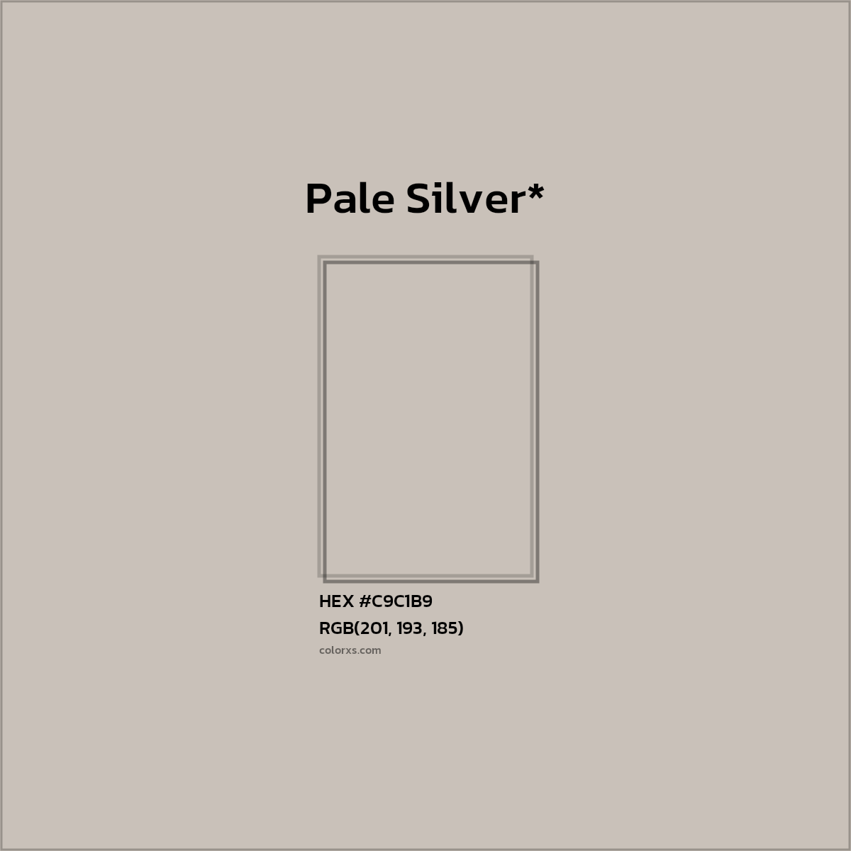 HEX #C9C1B9 Color Name, Color Code, Palettes, Similar Paints, Images