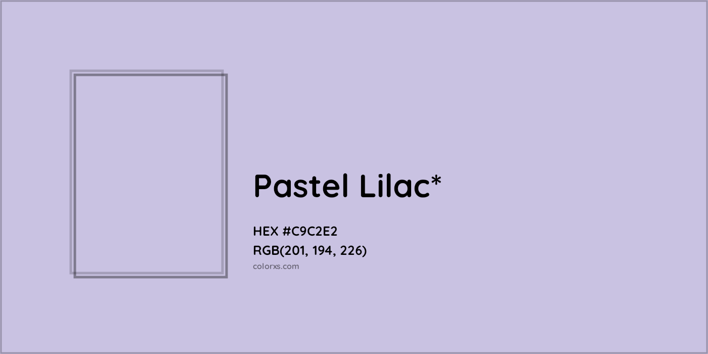 HEX #C9C2E2 Color Name, Color Code, Palettes, Similar Paints, Images