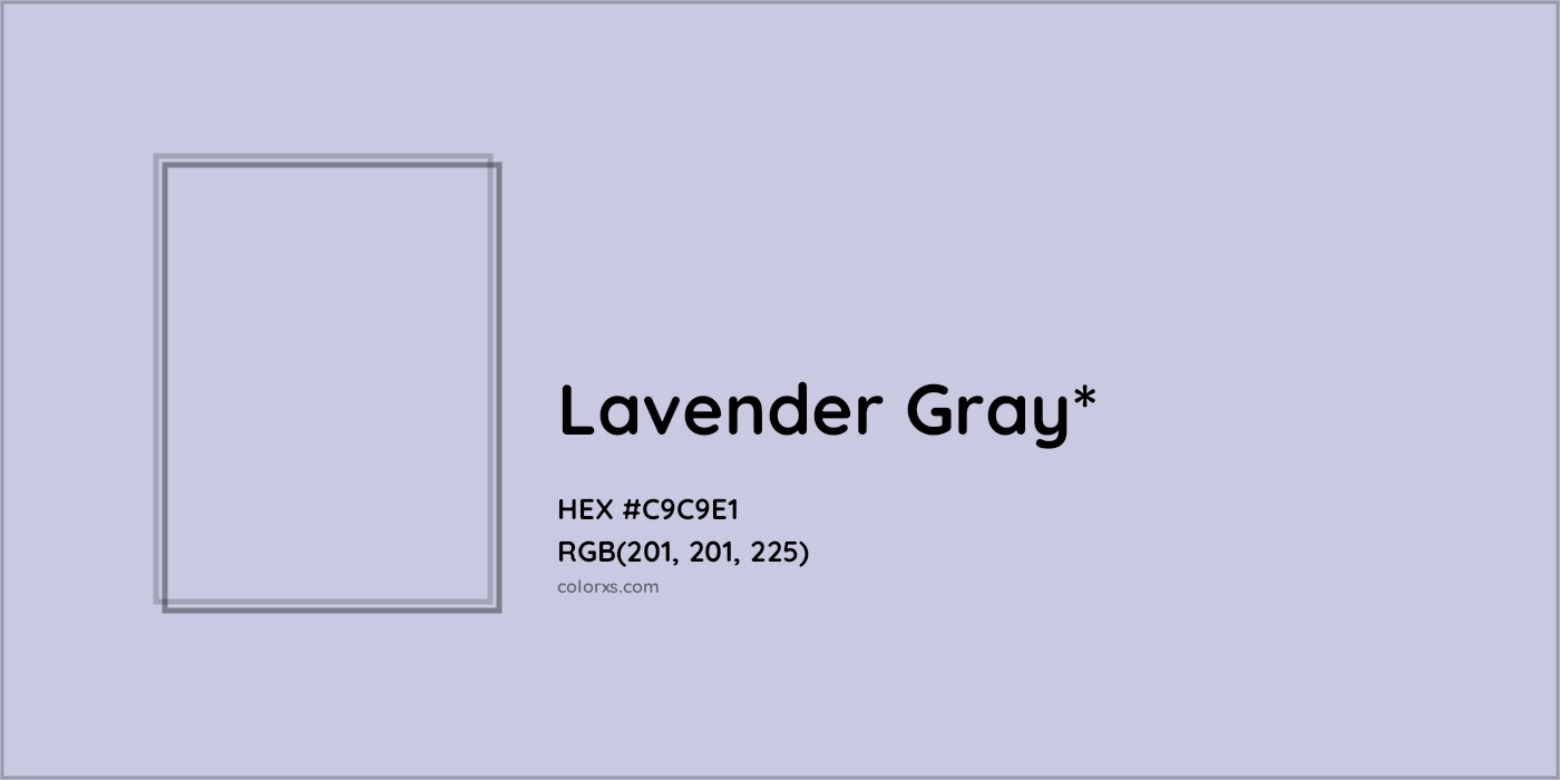 HEX #C9C9E1 Color Name, Color Code, Palettes, Similar Paints, Images