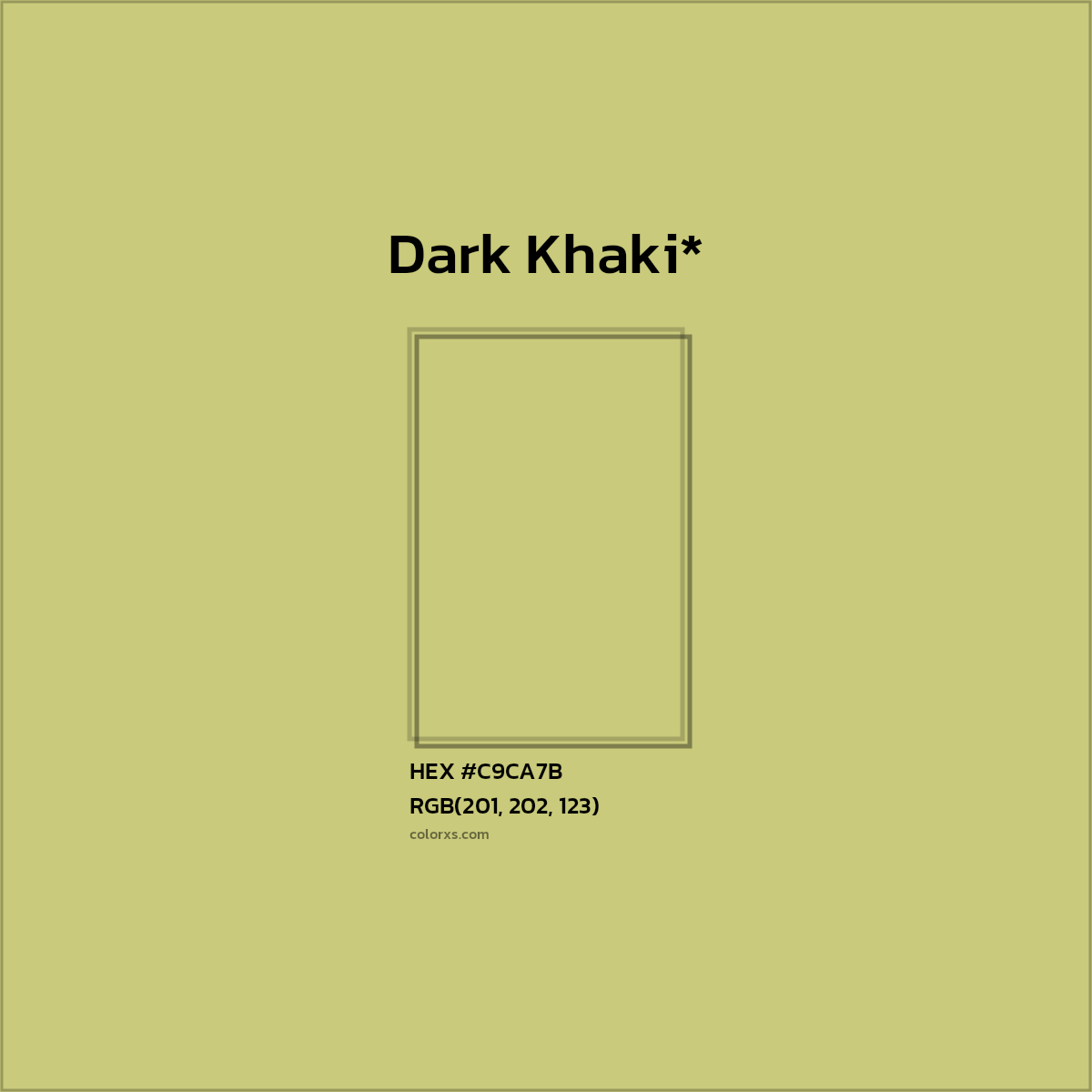 HEX #C9CA7B Color Name, Color Code, Palettes, Similar Paints, Images