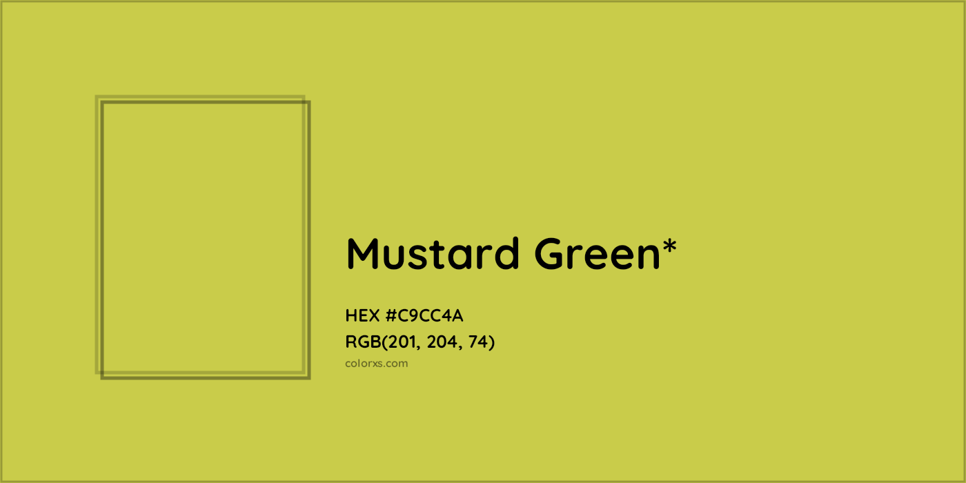 HEX #C9CC4A Color Name, Color Code, Palettes, Similar Paints, Images