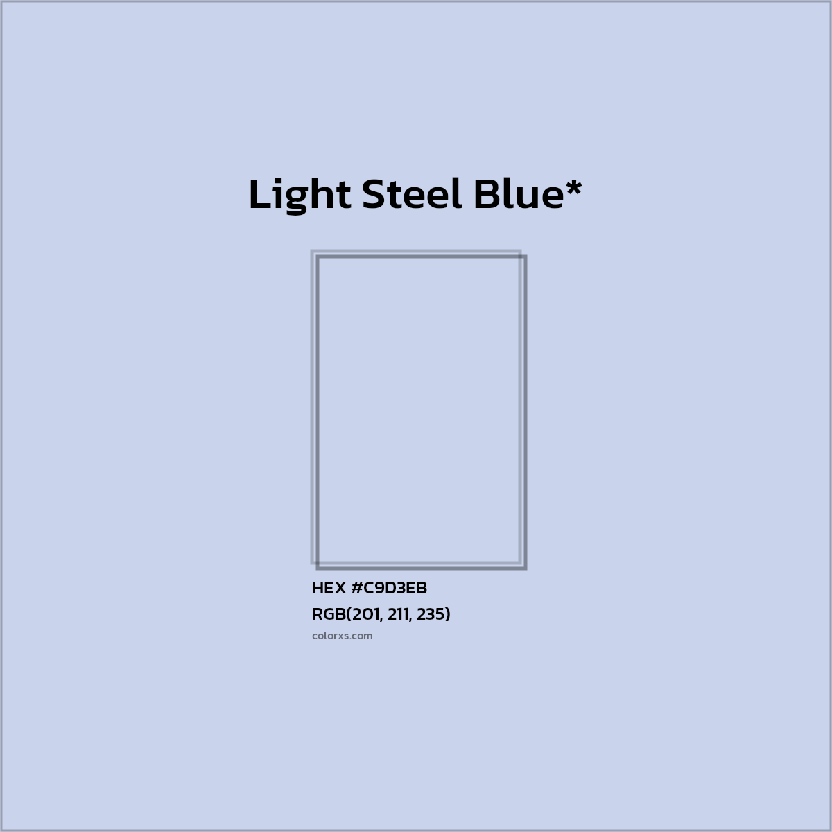 HEX #C9D3EB Color Name, Color Code, Palettes, Similar Paints, Images