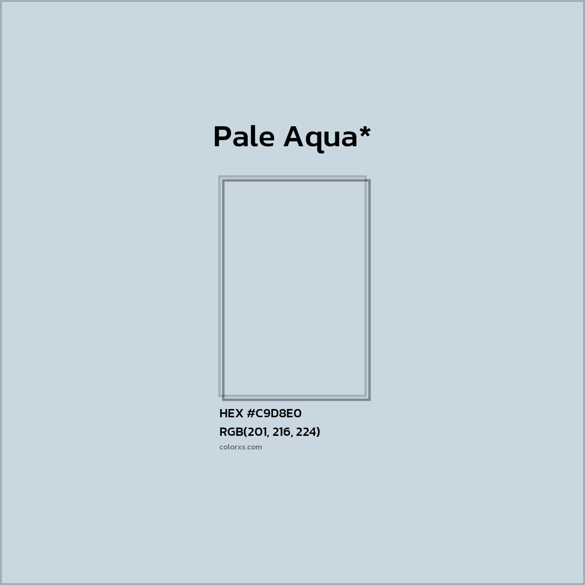 HEX #C9D8E0 Color Name, Color Code, Palettes, Similar Paints, Images