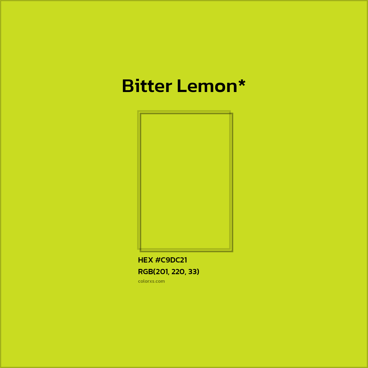 HEX #C9DC21 Color Name, Color Code, Palettes, Similar Paints, Images