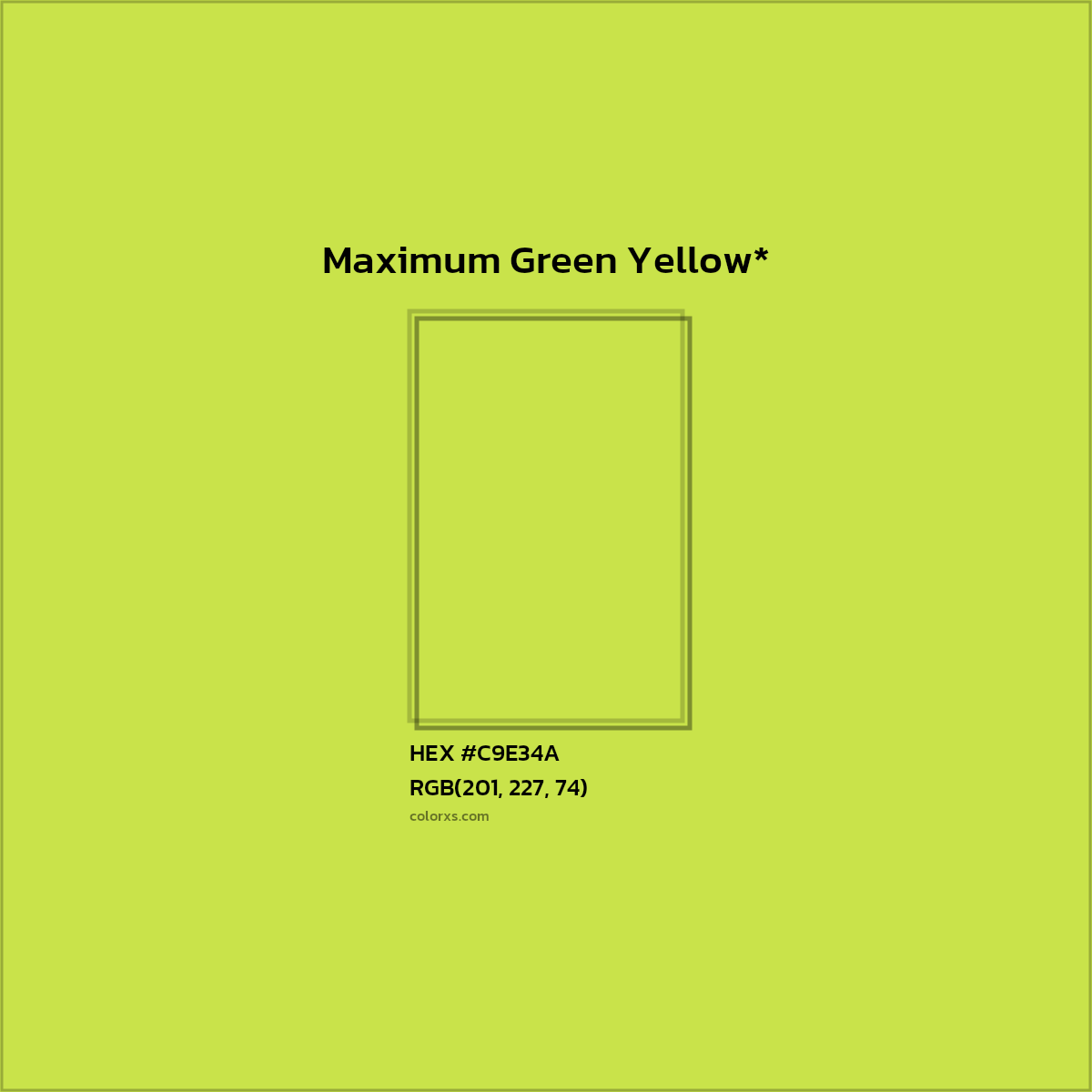 HEX #C9E34A Color Name, Color Code, Palettes, Similar Paints, Images