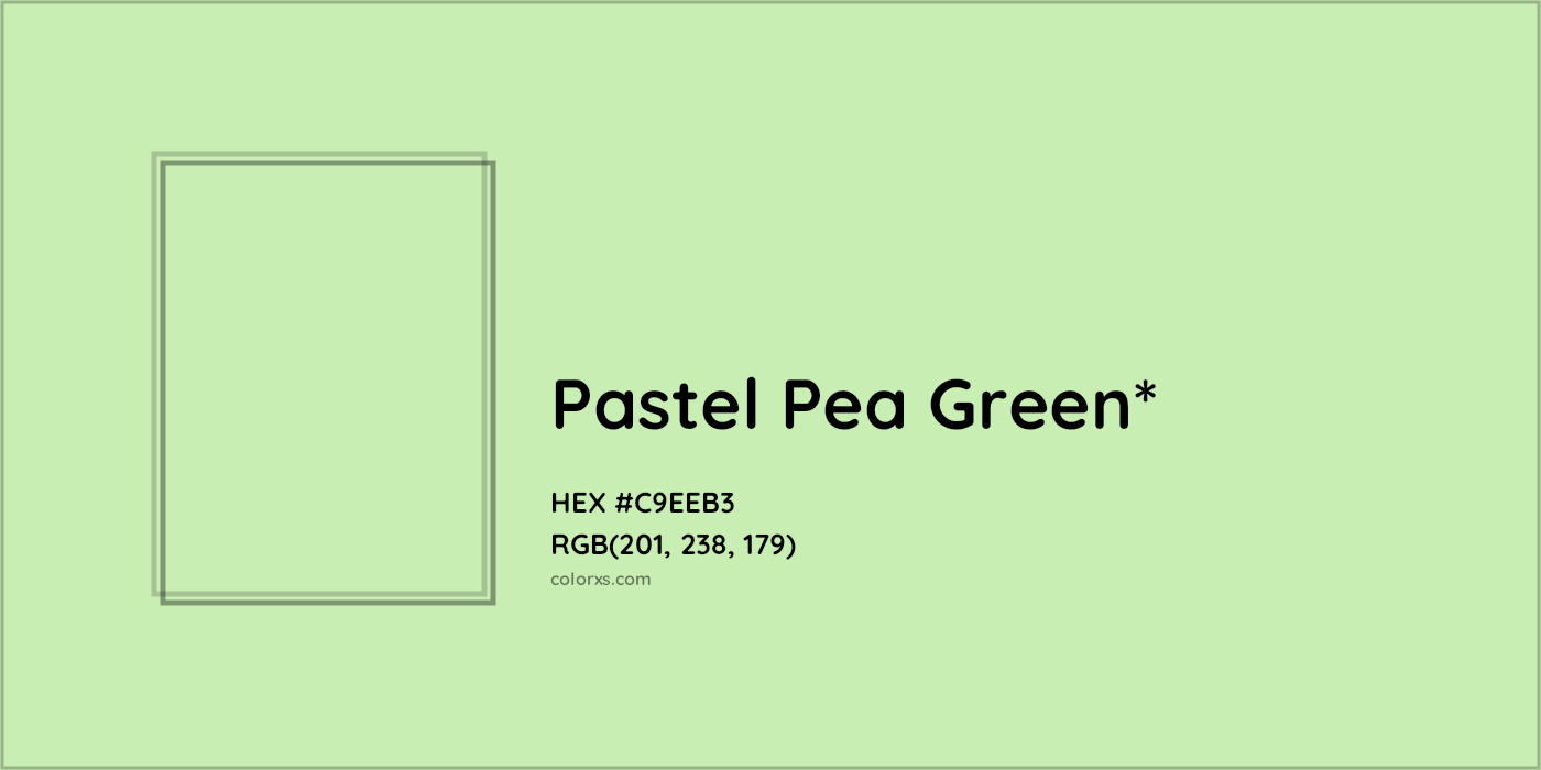 HEX #C9EEB3 Color Name, Color Code, Palettes, Similar Paints, Images