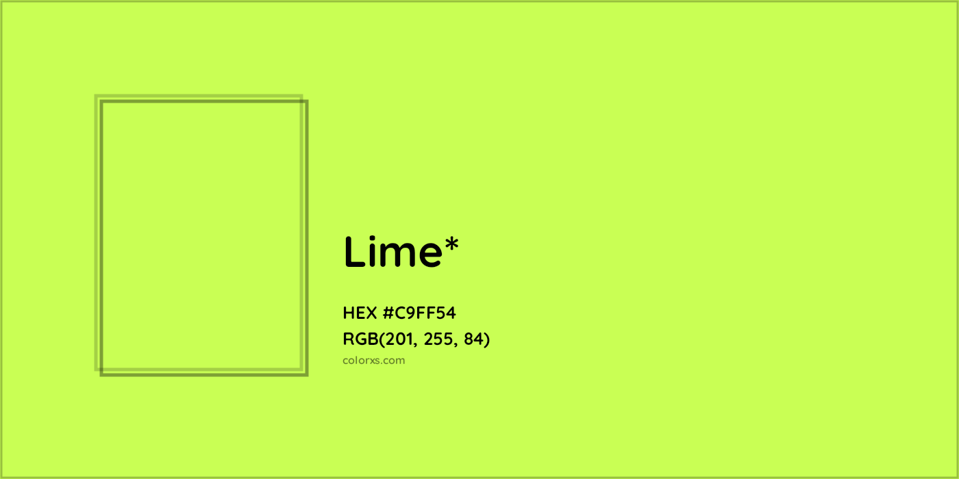 HEX #C9FF54 Color Name, Color Code, Palettes, Similar Paints, Images