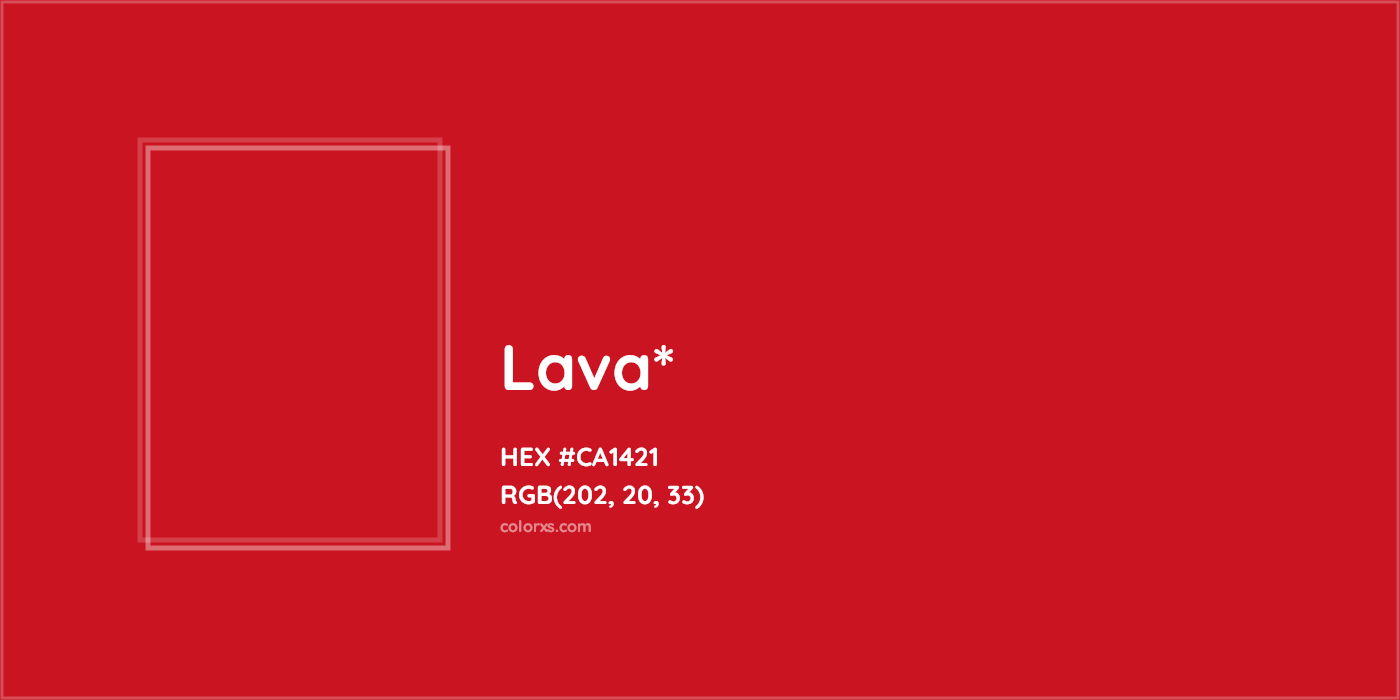 HEX #CA1421 Color Name, Color Code, Palettes, Similar Paints, Images