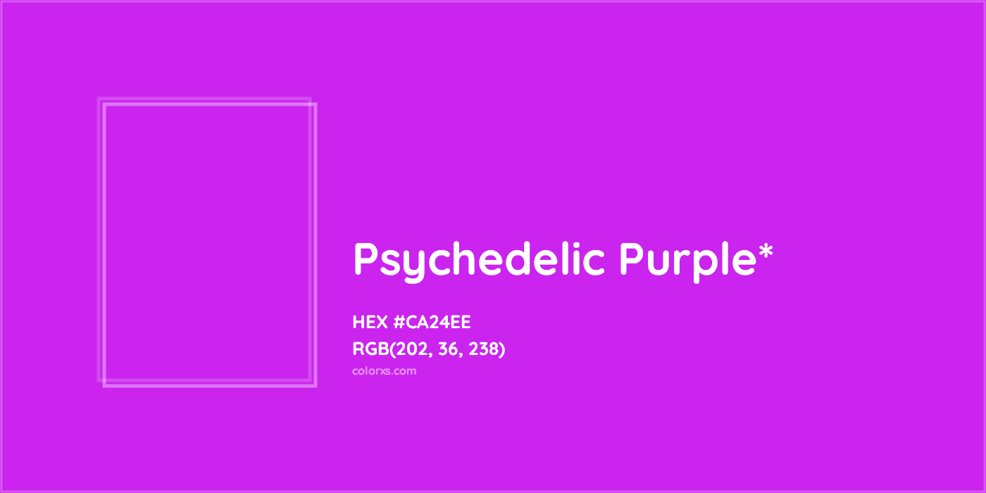 HEX #CA24EE Color Name, Color Code, Palettes, Similar Paints, Images