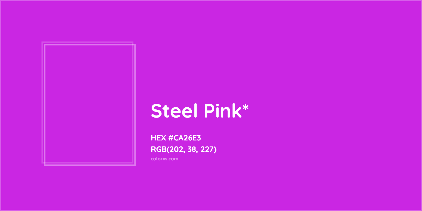 HEX #CA26E3 Color Name, Color Code, Palettes, Similar Paints, Images